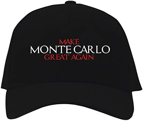 Eddany Make Monte Carlo izvrsno opet izvezena bejzbol kapka crna