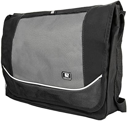 Maggie 16 -inčna torbica za laptop s remenom za rame, džepovi za tablet, bežična tipkovnica, mobilni, olovke, punjači, torba