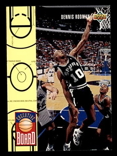 1993. Gornja paluba 421 Izvršni odbor Dennis Rodman San Antonio Spurs NM/MT Spurs Southeastern Oklahoma State University