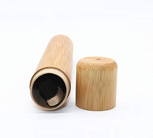 Yjydada prijenosna prirodna bambusova četkica za zube cijev za putničke ekološke ručne ruke