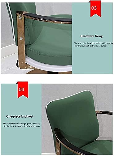 Salon stolica hidraulička stolica za poslovanje ili dom, brijačnica udobna salonski salonski podizanje i rotirajuća kozmetička