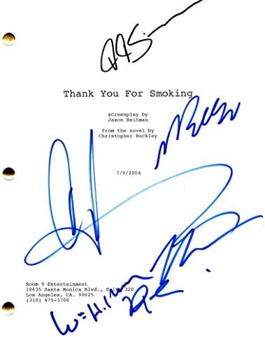 William H Macy, Aaron Eckhart, JK Simmons, Rob Lowe, Katie Holmes, Maria Bello Cast Cast potpisani autogram - hvala vam što