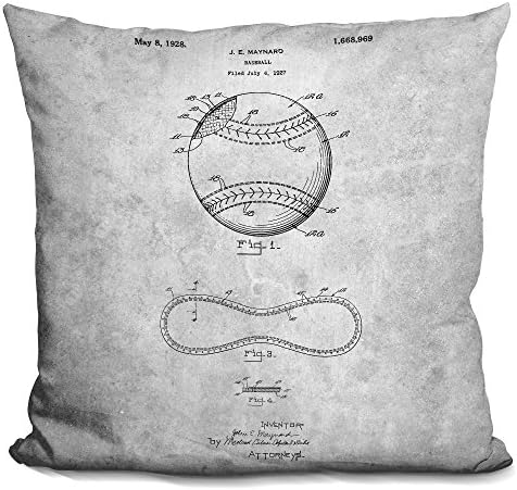 Lilipi bejzbol nacrt nacrt ukrasnog naglaska jastuk za bacanje