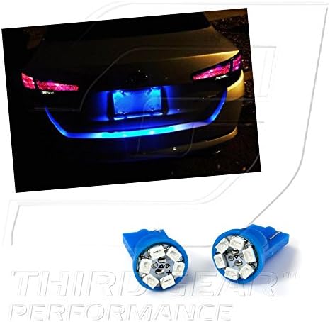 TGP T10 BLUE 6 LED SMD registarske pločice SPGE SALE SALE PAIR 2007-2012 Kompatibilno s Hyundai Veracruz