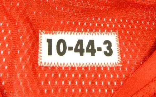 2010. San Francisco 49ers 88 Igra izdana Red Jersey 44 DP28820 - Nepotpisana NFL igra korištena dresova