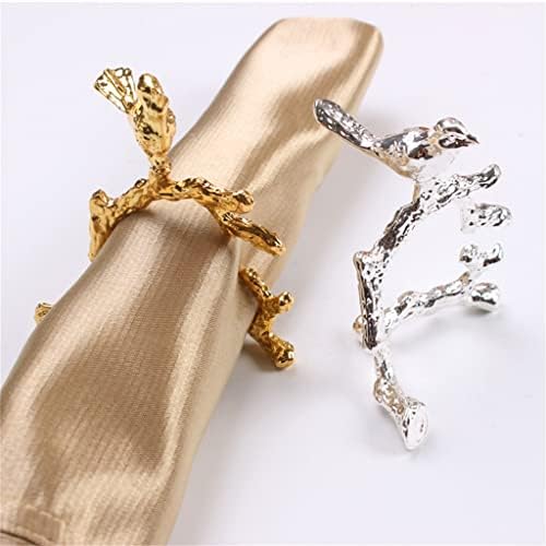 GKMJKI 4 komada/prsten za salveti srebrni zlatni prsten ručnika za ručnik hotel Western Stol Dekoracija