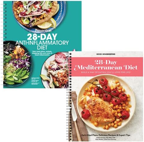 28-dnevna protuupalna prehrana prevencije i 28-dnevna mediteranska kuharica za 28-dnevnu knjigu