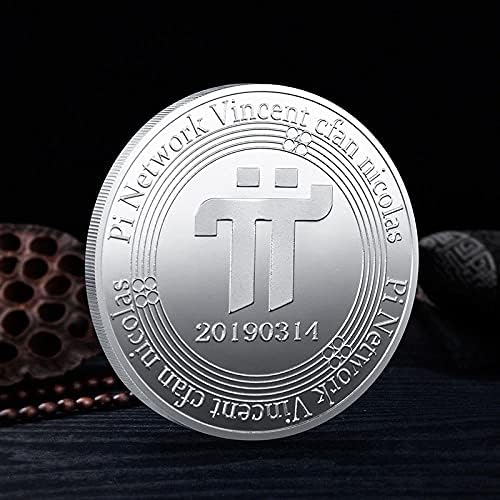 Komemorativni kovanik srebrnog digitalnog virtualnih kovanica kovanica Cryptocurrency 2021 Zbirka Limited Edition s zaštitnim