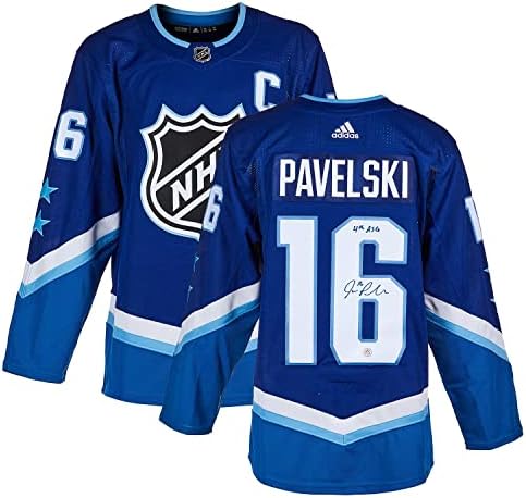 Joe Pavelski potpisao 2022. NHL All -Star 4. ASG Adidas Jersey - Autografirani NHL dresovi