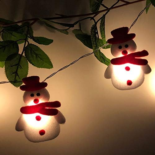 Zanatske lance za viseće vijenac objesite garland LED svjetla božićne snježne pahuljice snježni niz drveća lampica kuće dekor