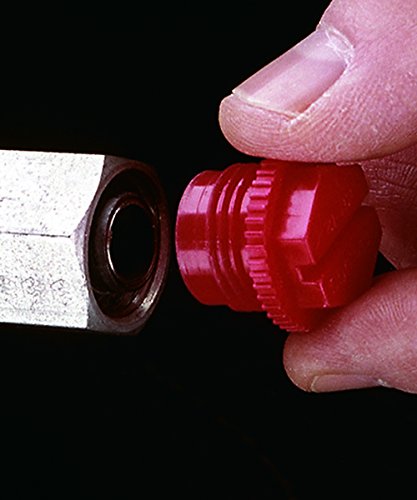 CAPLUGS ZTF30Q1 Plastični utikač s navojem. RP-TF-30, pp, za utisak navoj veličine 1-7/8-12 , crveno