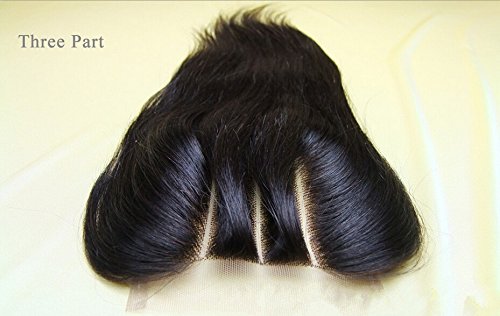 Kosa od 8 do 3 dijela s kopčom ravna kosa filipinskog djevičanskog tkanja u punđi od 3 punđe i zatvaranje prirodna boja 12
