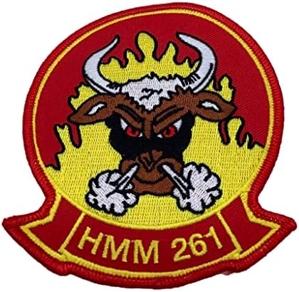 HMM-261 Raging Bulls Patch- šiva