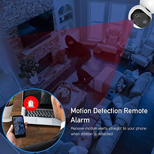 Ventilator Ye 1/2/4PCS Monitor WiFi kamera 10X ZOOM SIGURNOST KAMENA HD 2MP bežični dom CCTV Unutarnja kamera noćni vid AU