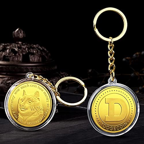 1 oz Zlatni Dogecoin Ada Cryptocurrency Commemorative Coin Dogecoin 2021 Ograničeno izdanje Kolekcionarski novčić sa zaštitnim