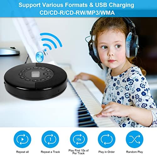 Bluetooth prijenosni CD player i djeca pametni sat dječaka