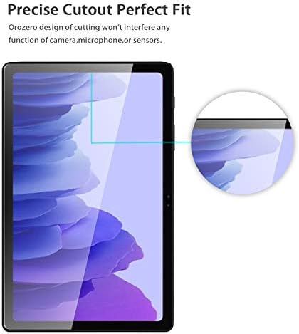 Orzero kompatibilan za Samsung Galaxy Tab A7 10,4 inča 2020 Zaštitnik zaslona od kaljenog stakla, 9 tvrdoća HD protiv raskrižja
