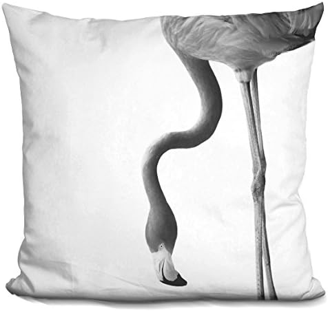 Lilipi flamingo2 bw dekorativni naglasak za bacanje jastuka