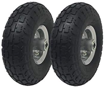 Količina 2 – 10 pneumatski ručni kamion punjen zrakom/univerzalne gume opće namjene na kotačima za kolica s ručnim kolicima