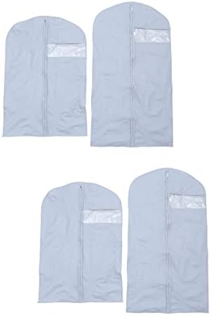 10 kom poluprozirni poklopac za prašinu za kaput torba za pohranu odjeće zaštitna torbica torba za kućni Unutarnji Vanjski