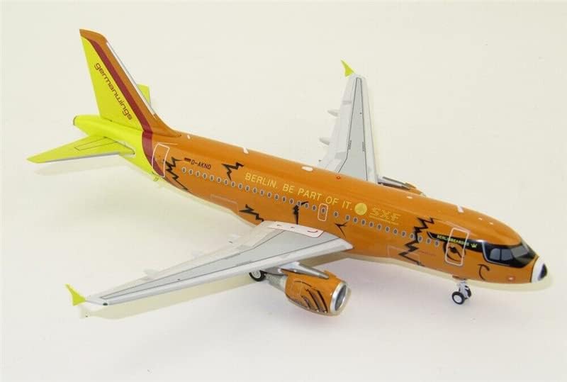 WB Modeli Airbus A319 Germanwings Bearbus Livery D-AKNO sa Stand Limited Edition 1/200 Diecast Aircraft Učepljenog modela