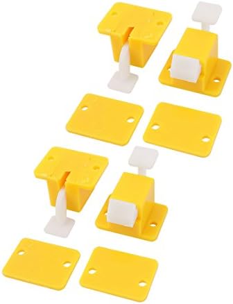 Aexit 4 PCS releji plastični prototip PCB ploče za ispiranje zasun za zasun za računalo releje na ploči releja žutih bijelih