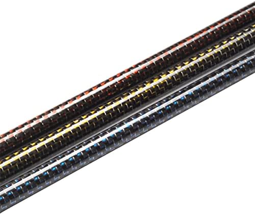 Višebojna duljina cijevi od karbonskih vlakana promjera 500 mm 8 mm -32 mm sjajne cijevi -