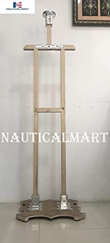 Nautical-Mart srednjovjekovni oklop drveni stalak za prikaz