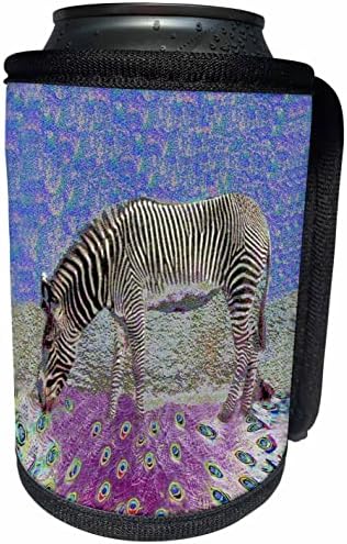 3Drose luda foto manipulacija zebre u snu - omot za hladnjak za hladnjak