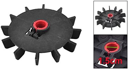 UXCELL Zamjena crne plastične unutarnje dia 15 mm 12 ventilator motora za rozanje