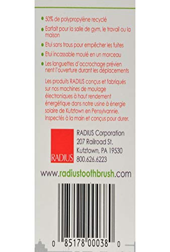 RADIUS - Nosač četkica za zube za ronjenje, putno kućište za originalne četkica za zube RADIUS ili četkica za zube za ronjenje