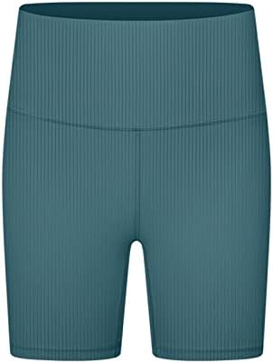 Tuobarr Biker -ove hlače s visokim strukom za žene udobne joge kratke hlače kratke hlače za trčanje u teretani kratke hlače