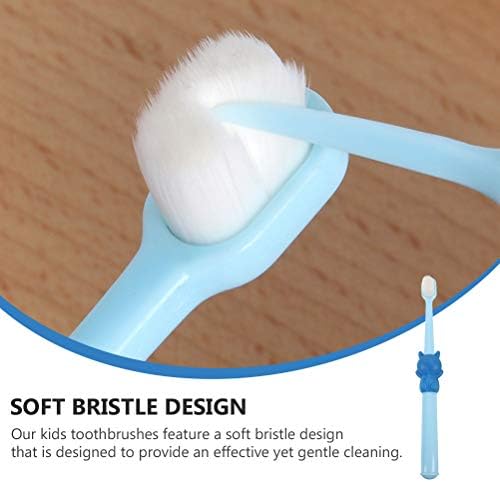 Doitool 2PCS Dječja četkica za zube preslatke alat za čišćenje zuba zuba zuba zuba zuba zuba