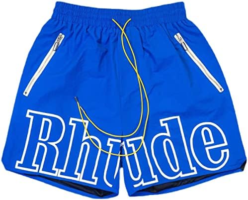Arumtrjo RH kratke hlače atletske kratke hlače elastične teretane sportove za prozračne mrežice plaže treniračke staze s