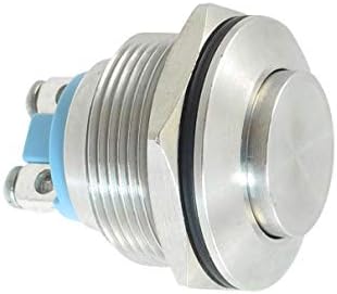 AEXIT prekidača od nehrđajućeg čelika Momentalni prekidač gumba 22 mm Flush Pushbutton prekidači Mount spst