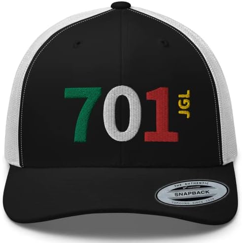 Rivemug 701 JGL Empoided Trucker Hat, Chapo Guzman Chapito Snapback šešir podesiva kapica | Gorra Jgl