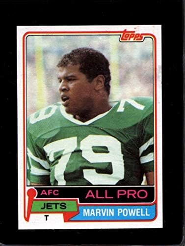 1981. Topps 460 Marvin Powell NM NY Jets lijepo centrirano