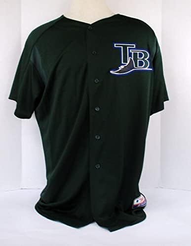 2003-06 Tampa Bay Devil Rays Blank Igra izdana Green Jersey BP ST 48 6723 - Igra korištena MLB dresova
