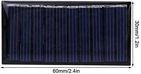 Prateći kontroler prijenosnog solarnog punjača, 50mA 5V solarni panel Mini solarni panel za mlazno punjenje visoke performanse
