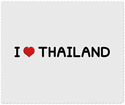 Azeeda 2 x 'volim Tajland' Objektiv/naočale za čišćenje krpa