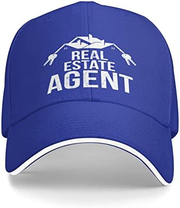 Realtor Real Estate Agent posrednik Pokloni Realtor za žene muškarci crne unisex bejzbolske kape muškarci Žene tati šešir