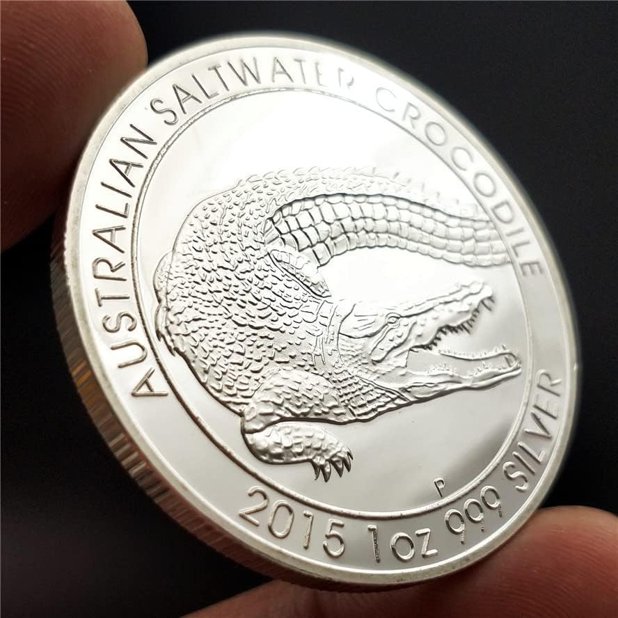 Australski crokodil komemorativni kovanica komemorativna medalja naplata za prikupljanje novčića za životinje