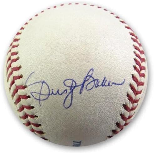 Steve Garvey Reggie Williams Dusty Baker potpisao je autogramirani bejzbol 30hr S1365 - Autografirani bejzbol