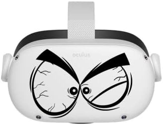 Ljute oči - Oculus Quest 2 - naljepnice - crno