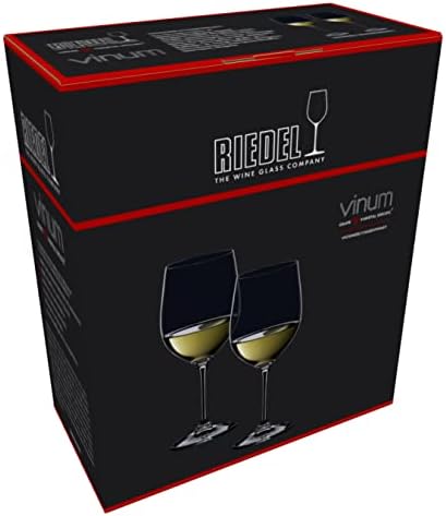 Riedel Personalizirani vinum vinske čaše vinum vinum viignier chardonnay, set od 2 prilagođene ugravirane čaše s kristalnim