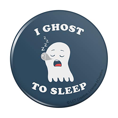 Grafika i još više I Ghost to Sleep ide smiješan humor Kompaktna džepna torbica ručna kozmetička šminke