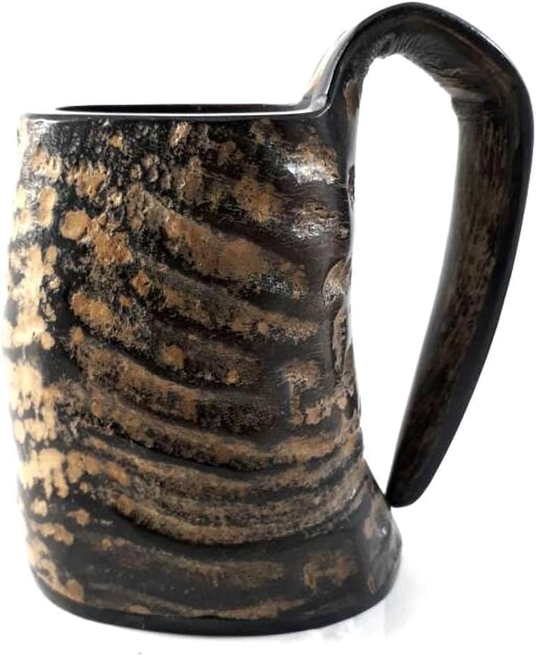 Castel Royale Viking Viking Pijenje roga šalice ručno izrađene čašice za čašu s ručicom srednjovjekovna renesansna čaša