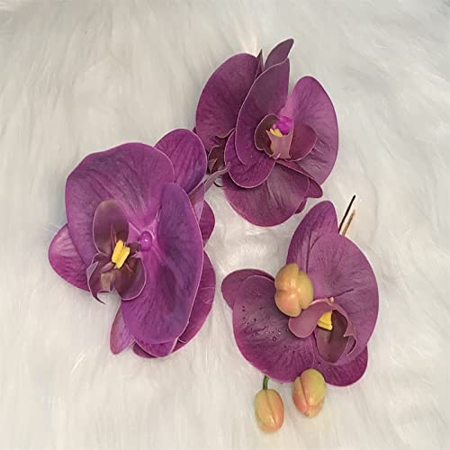 Šik ukosnice za kosu s cvijetom kineske orhideje ručne izrade Vintage boho za žene i djevojke ukosnice za kosu ukosnice za