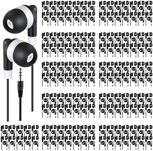 Yunsailing 150 pakiranja slušalice u učionici u učionici pakiraju 3,5 mm uši slušalice s žicom za učenike škole za odrasle