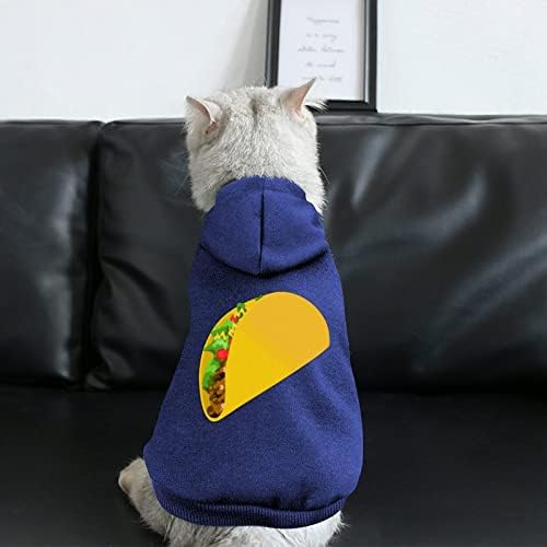 Taco Dogs s kapuljačom dukserice kapuljače za kućne ljubimce odjeća pulover mačke majice